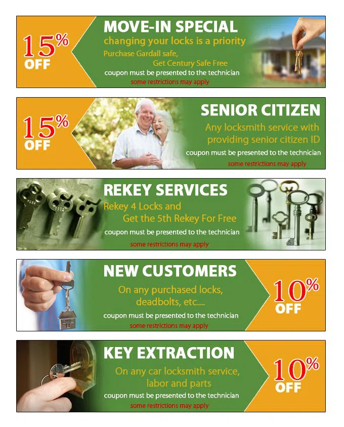 San Diego Emergency Lock And Key San Diego, CA 619-824-3202 - coupon23-set-five